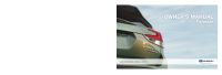 Subaru Forester - Owners manual 2020 EN 